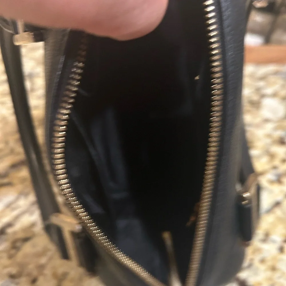 MCM Mini / Small Boston Satchel – Black Leather (München Plaque) - Picture 10 of 10